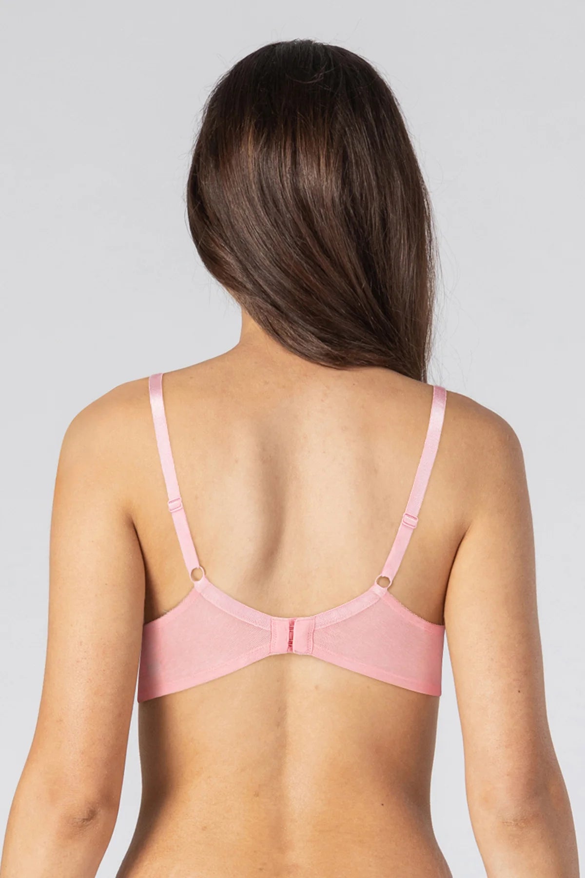 Gracie Non Wired And Non Padded Cotton Bra - Pink